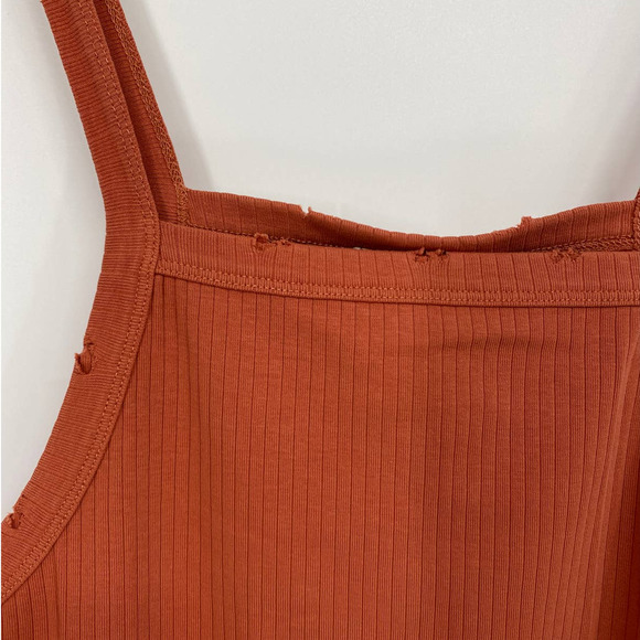 White Crow Womens Catalina Coral Distressed High Neck Tank Top NEW Size XL - Picture 10 of 12